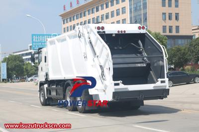 Philippine Isuzu 8 yard mobile compactor vehicle
