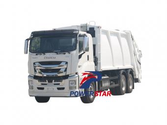Isuzu GIGA truck mouted garbage compactor - PowerStar Trucks