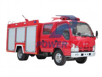 Isuzu tanker fire truck on sale