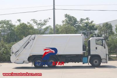 Philippine Isuzu 8 yard mobile compactor vehicle