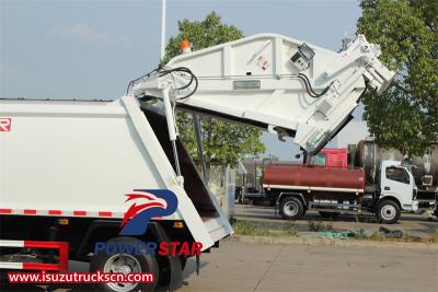 Philippine Isuzu 8 yard mobile compactor vehicle