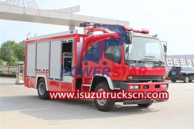 Isuzu heavy rescue fire truck on sale