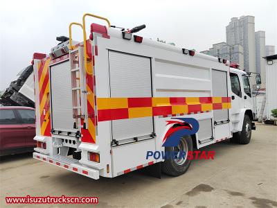 Philippine ISUZU FVR foam fire truck