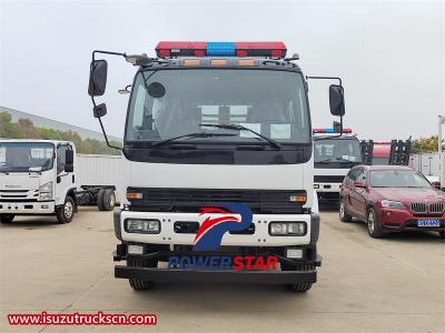 Philippine ISUZU FVR foam fire truck