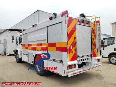 Philippine ISUZU FVR foam fire truck