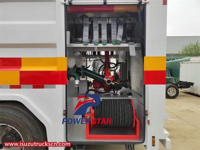 Philippine ISUZU FVR foam fire truck