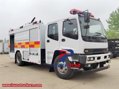 Philippine ISUZU FVR foam fire truck
