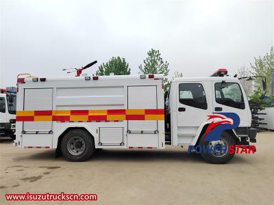 Philippine ISUZU FVR foam fire truck