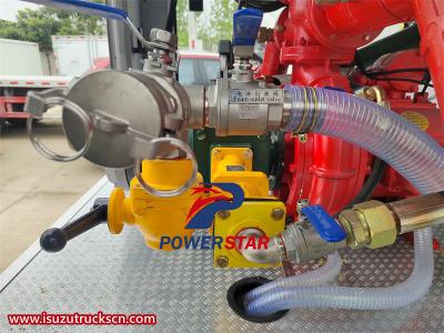 Philippine ISUZU FVR foam fire truck