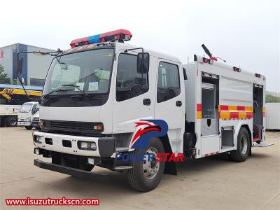 Philippine ISUZU FVR foam fire truck