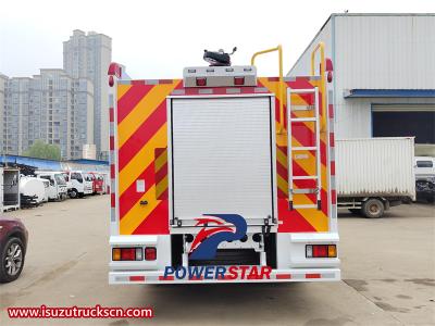 Philippine ISUZU FVR foam fire truck