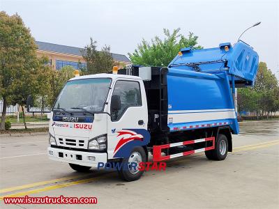 Philippine ISUZU NKR garbage disposal truck