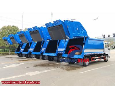 Philippine ISUZU NKR garbage disposal truck