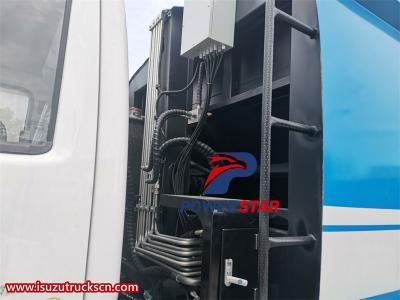 Philippine ISUZU NKR garbage disposal truck