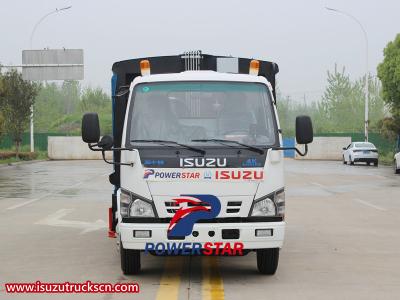 Philippine ISUZU NKR garbage disposal truck