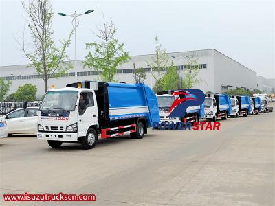 Philippine ISUZU NKR garbage disposal truck
