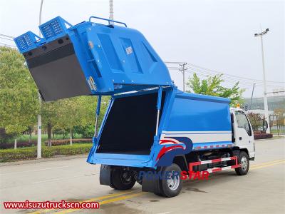 Philippine ISUZU NKR garbage disposal truck