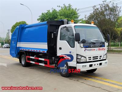 Philippine ISUZU NKR garbage disposal truck