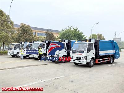 Philippine ISUZU NKR garbage disposal truck
