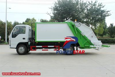 Philippine Isuzu 100P 6cbm compactor rear loader