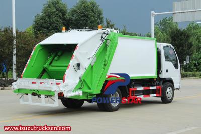 Philippine Isuzu 100P 6cbm compactor rear loader