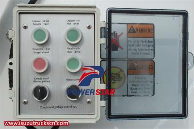 Philippine Isuzu 700P waste compressor truck