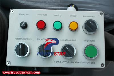 Philippine Isuzu 700P waste compressor truck