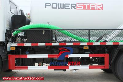 Isuzu NKR vacuum tanker truck