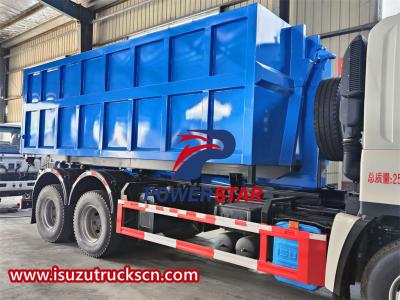 ISUZU GIGA 6×4 hook lift garbage truck