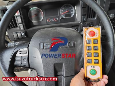 ISUZU GIGA 6×4 hook lift garbage truck