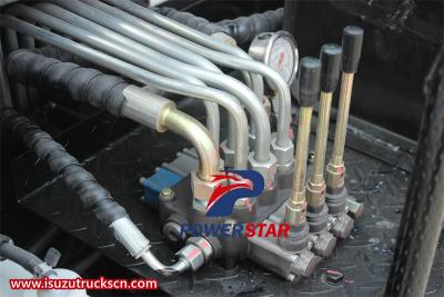 Isuzu NKR vacuum tanker truck