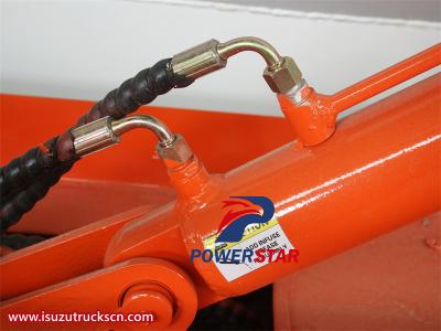 Isuzu 100P sewage vacuum pump truck