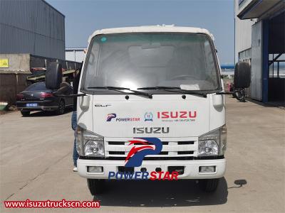 Isuzu 100P sewage vacuum pump truck