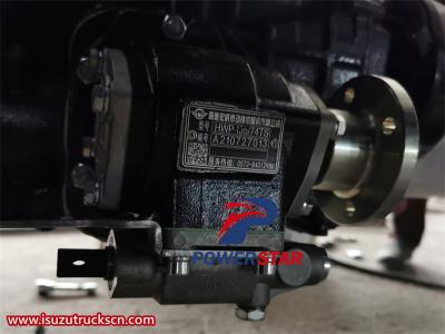 Isuzu 100P sewage vacuum pump truck