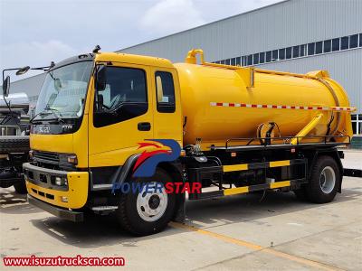 Philippine Isuzu Chassis Truck Sewage Tanker