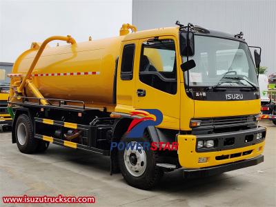Philippine Isuzu Chassis Truck Sewage Tanker