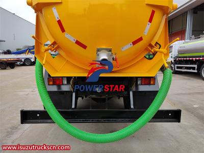 Philippine Isuzu Chassis Truck Sewage Tanker