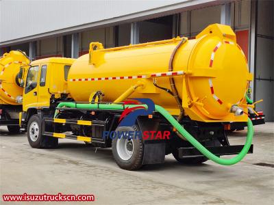 Philippine Isuzu Chassis Truck Sewage Tanker