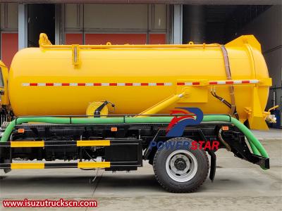 Philippine Isuzu Chassis Truck Sewage Tanker