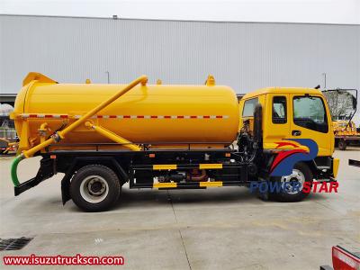 Philippine Isuzu Chassis Truck Sewage Tanker