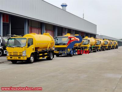 Philippine Isuzu Chassis Truck Sewage Tanker