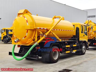 Philippine Isuzu Chassis Truck Sewage Tanker