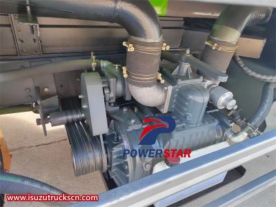 Isuzu 7 cbm vacuum tanker truck