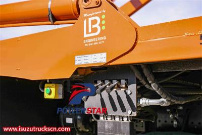 Philippine ISUZU NPR 8 CBM Skip Refuse Loader