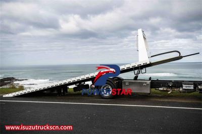 Philippine Isuzu NPR light road rescue wrecker