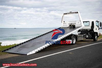 Philippine Isuzu NPR light road rescue wrecker