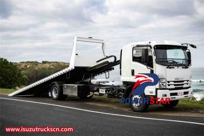 Philippine Isuzu NPR light road rescue wrecker