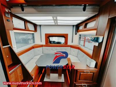 Philippine Isuzu NPR off road camper truck