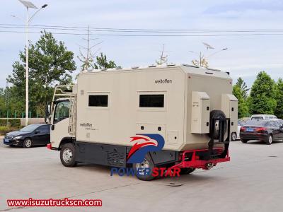 Philippine Isuzu NPR off road camper truck