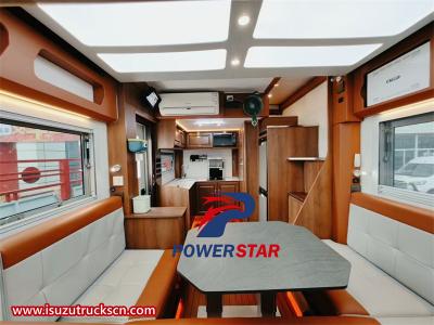 Philippine Isuzu NPR off road camper truck